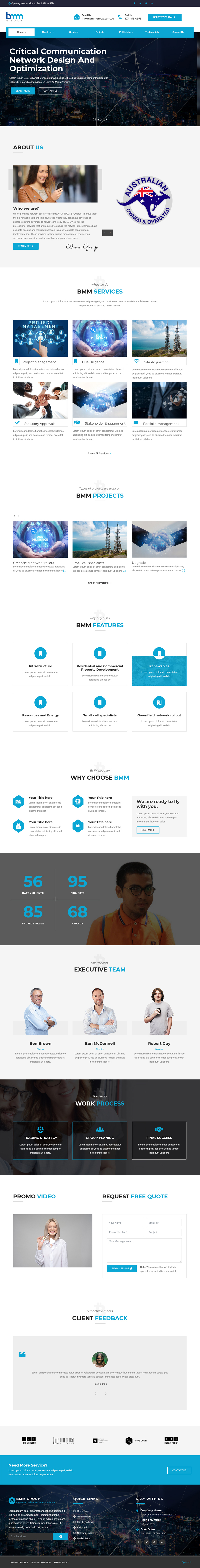 BMM layout